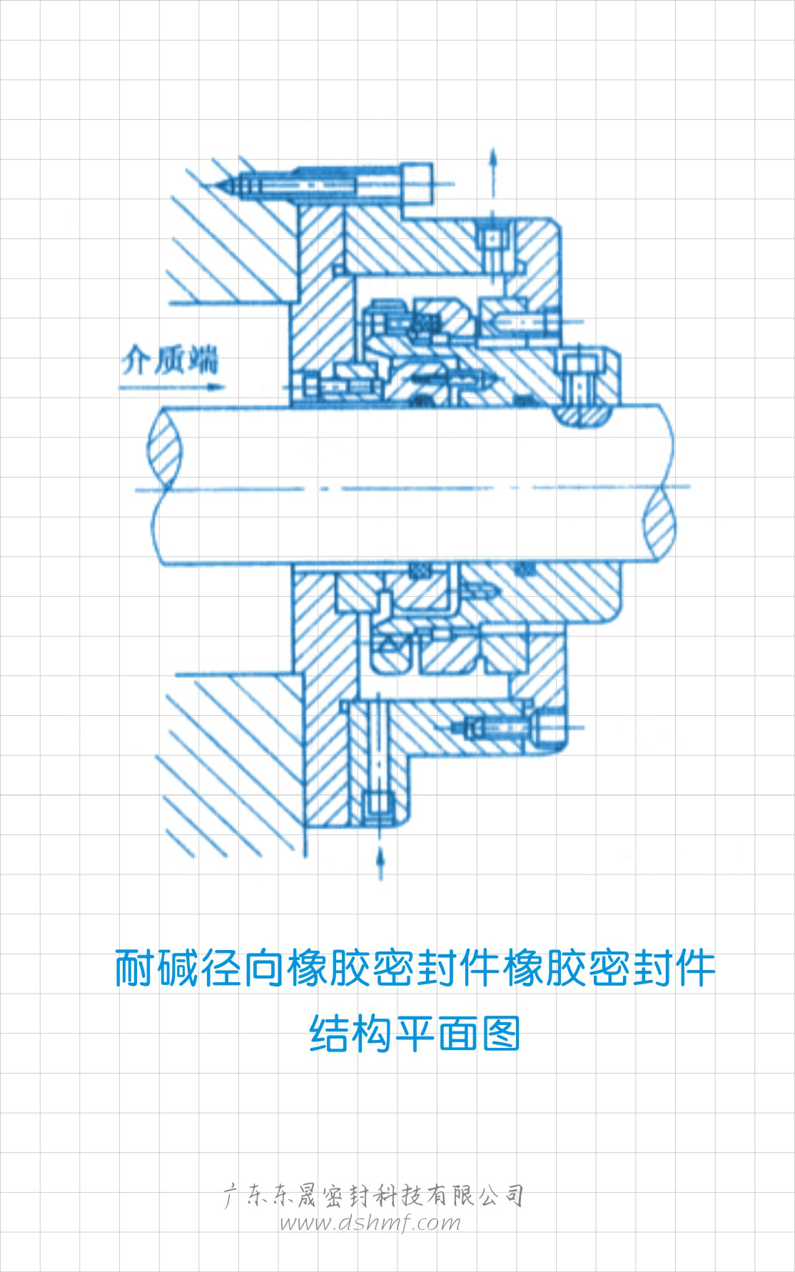 耐堿橡膠密封圈橡膠密封圈徑向結(jié)構(gòu)平面圖
