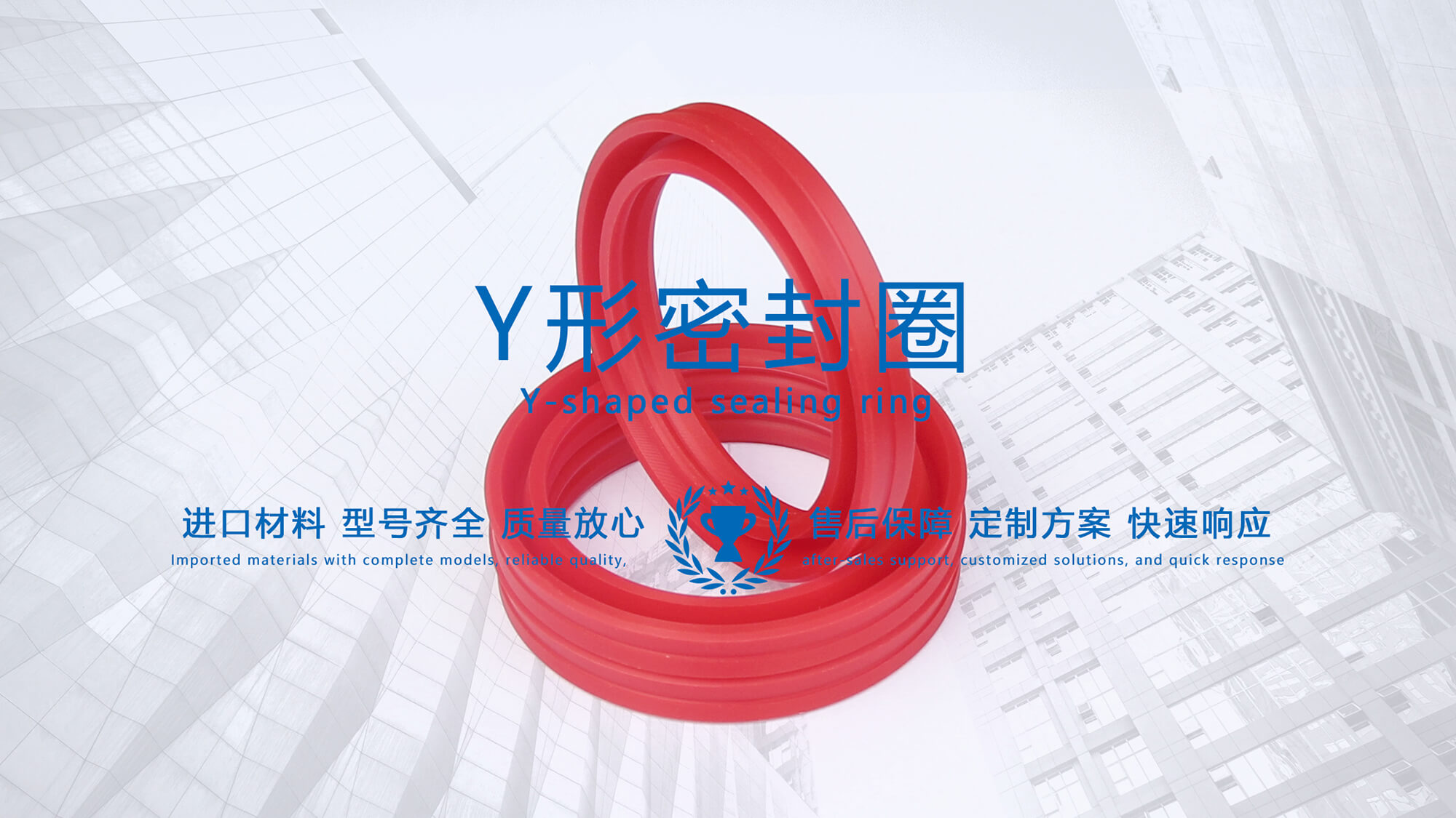 y型密封圈（又Y形密封圈，Y形圈，Y型圖或唇形密封圈，密封件油封膜片） (2)
